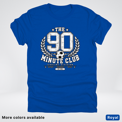 The 90 Minute Club Side Line Division – T-Shirt