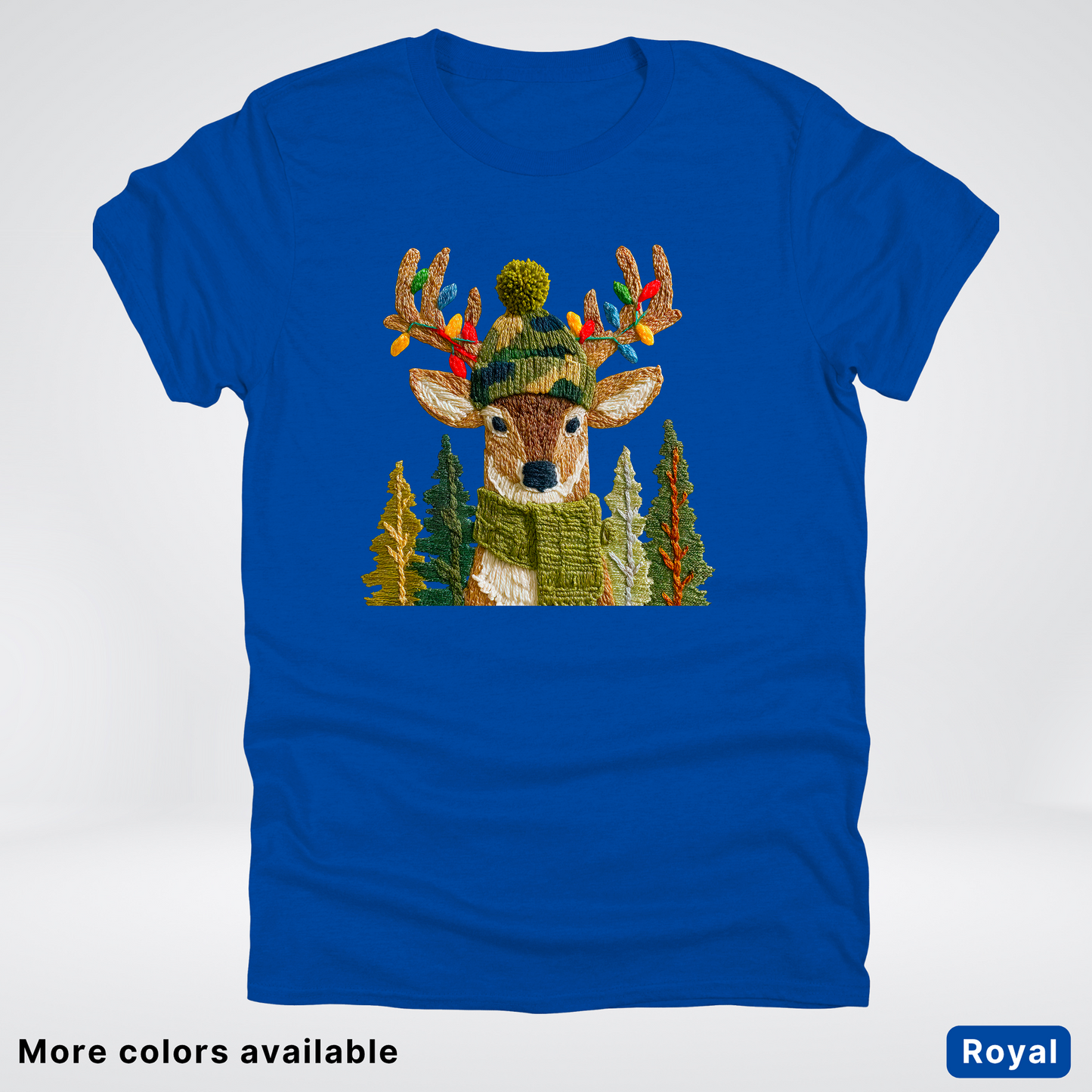 Ornament Antler Reindeer Hook Yard Faux - T-Shirt
