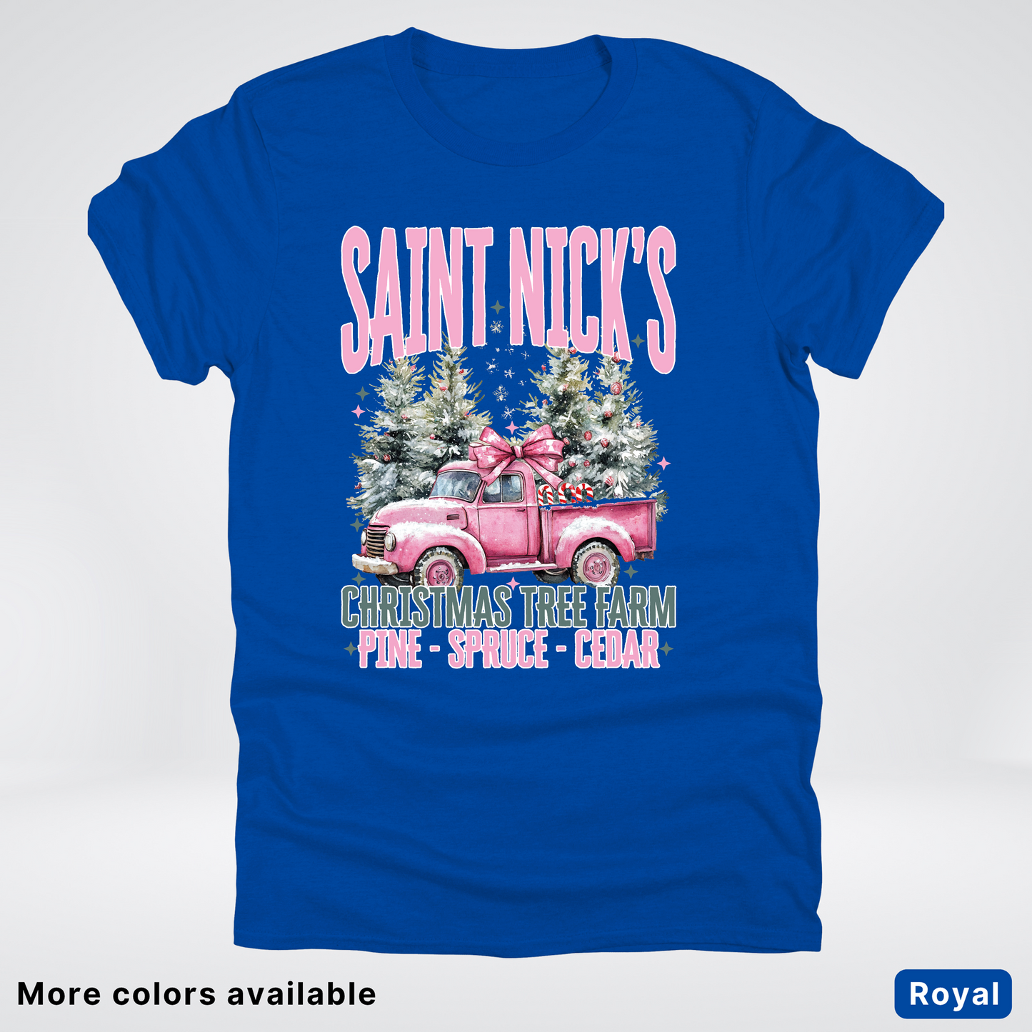 Saint Nick's Christmas Tree Farm - T-Shirt