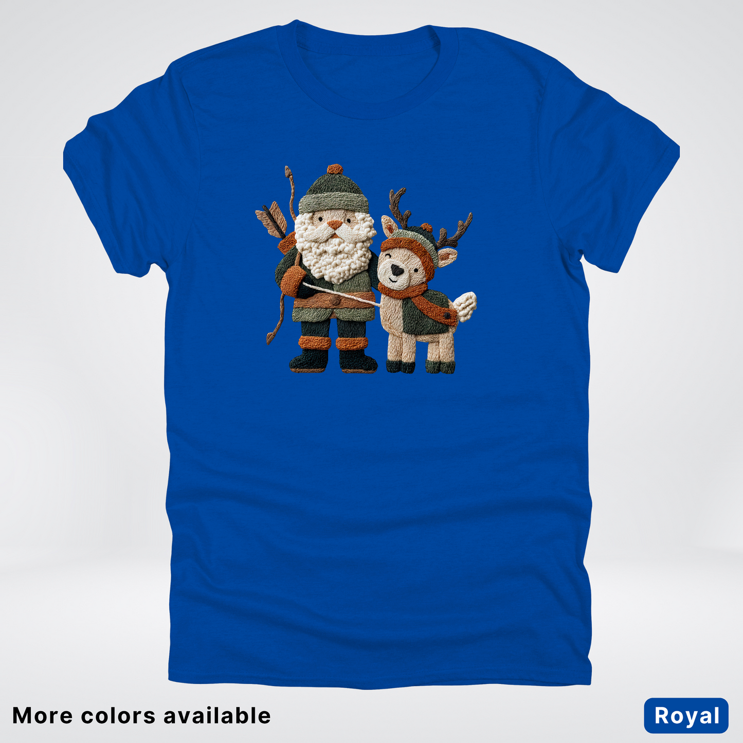 Hook Yard Faux Woodland Christmas Duo - T-Shirt