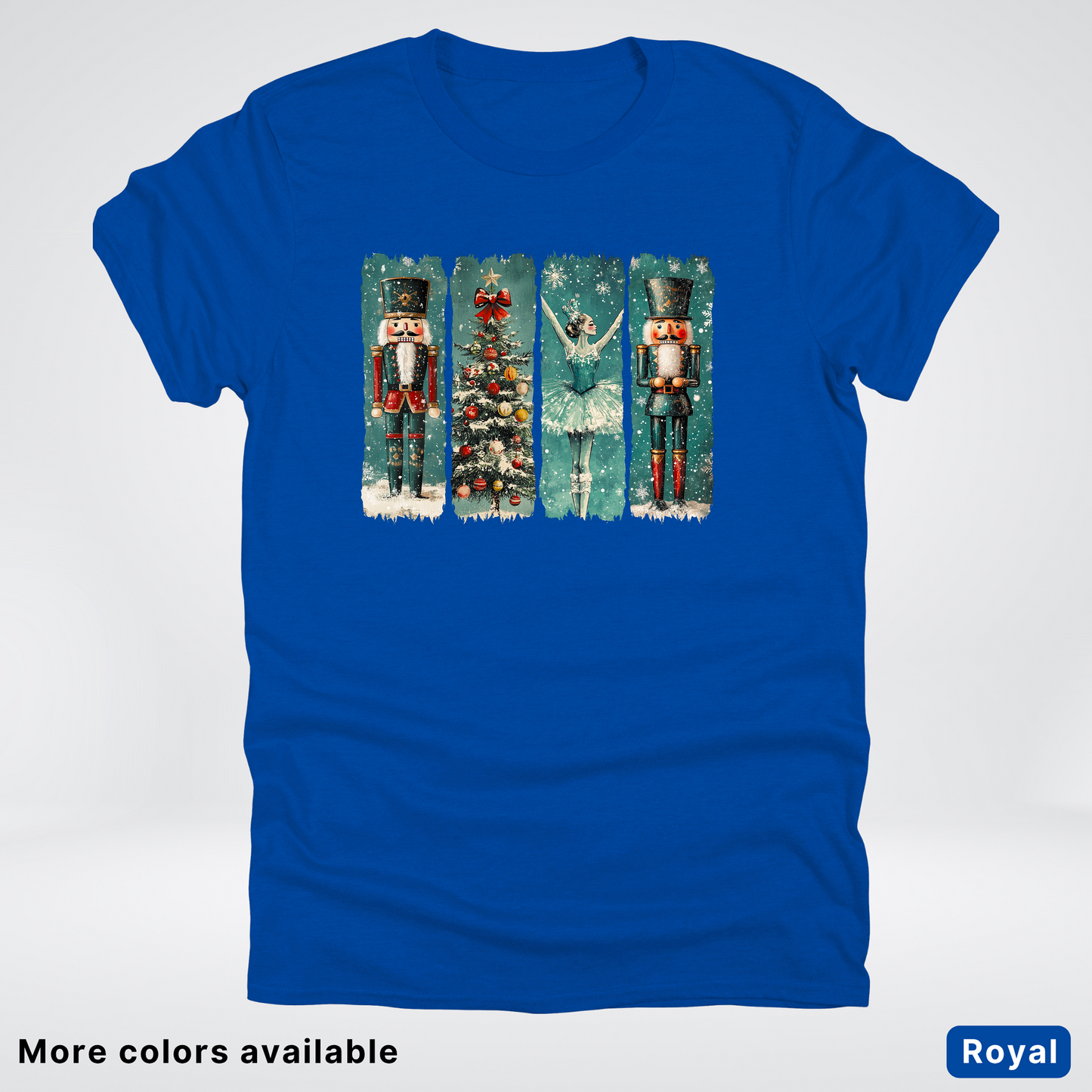 Vintage Nutcracker Ballet Panel - T-Shirt