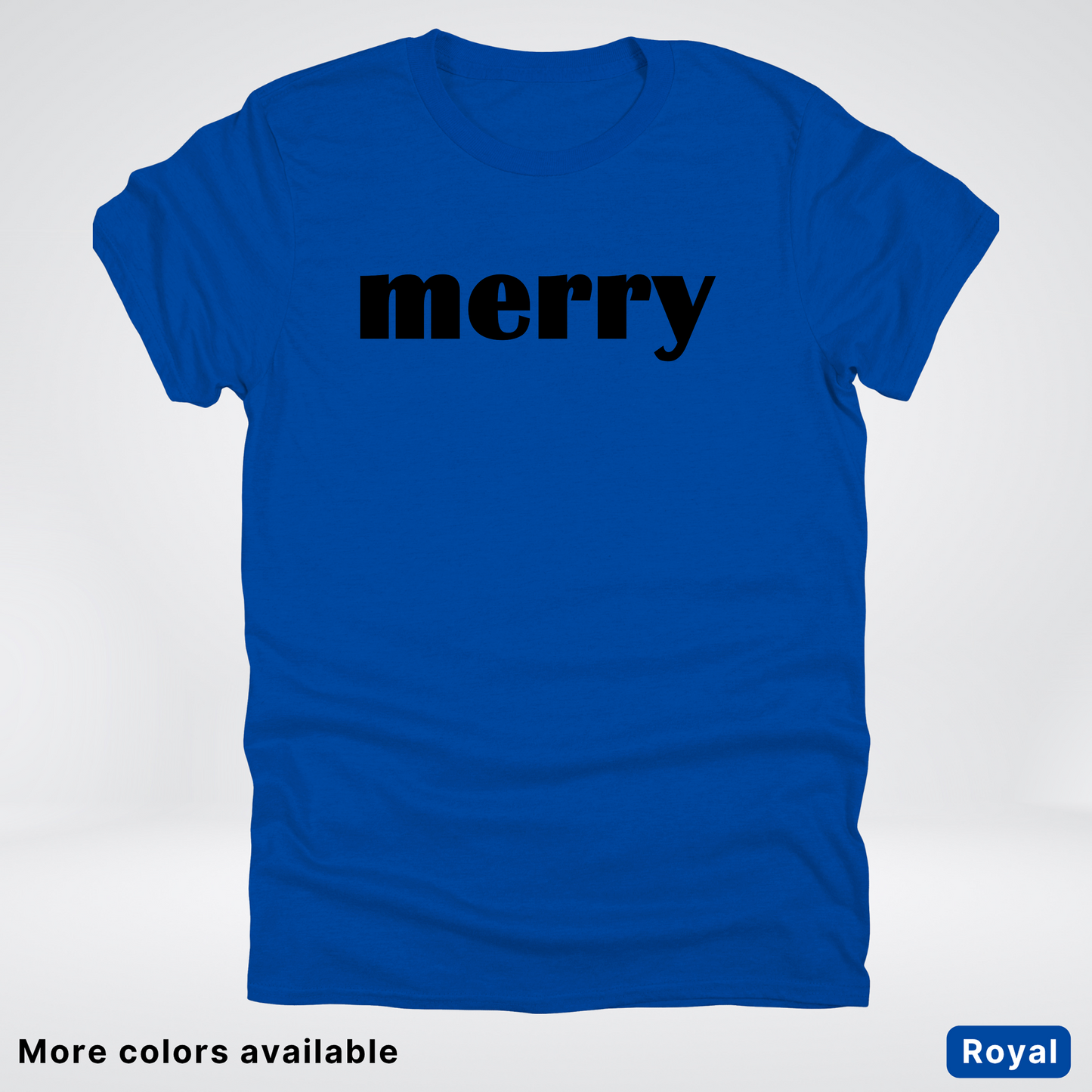 Merry - Black Design - T-Shirt