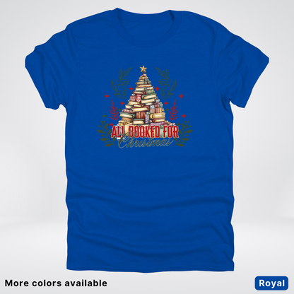 All Booked For Christmas - T-Shirt