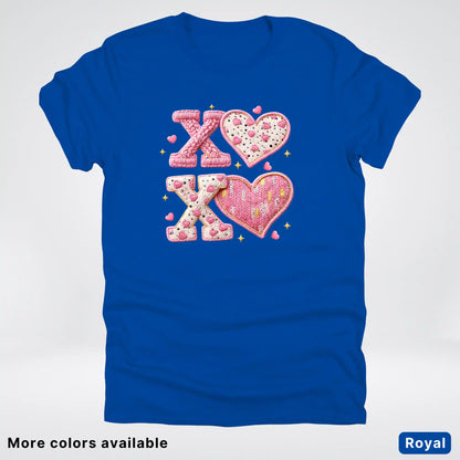 XOXO Hook Yard Faux - T-Shirt
