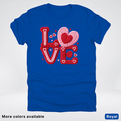 Love Hook Yard Faux - T-Shirt