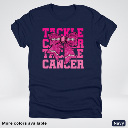 Football Coquette Tackle Awareness - T-Shirt