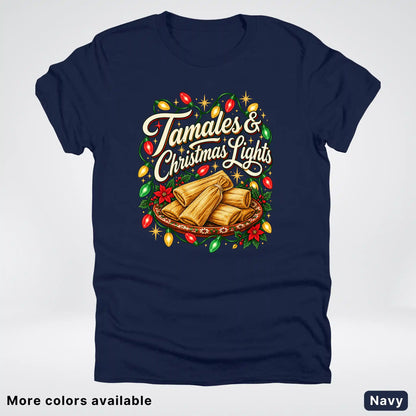 Tamales & Christmas Lights T-Shirt