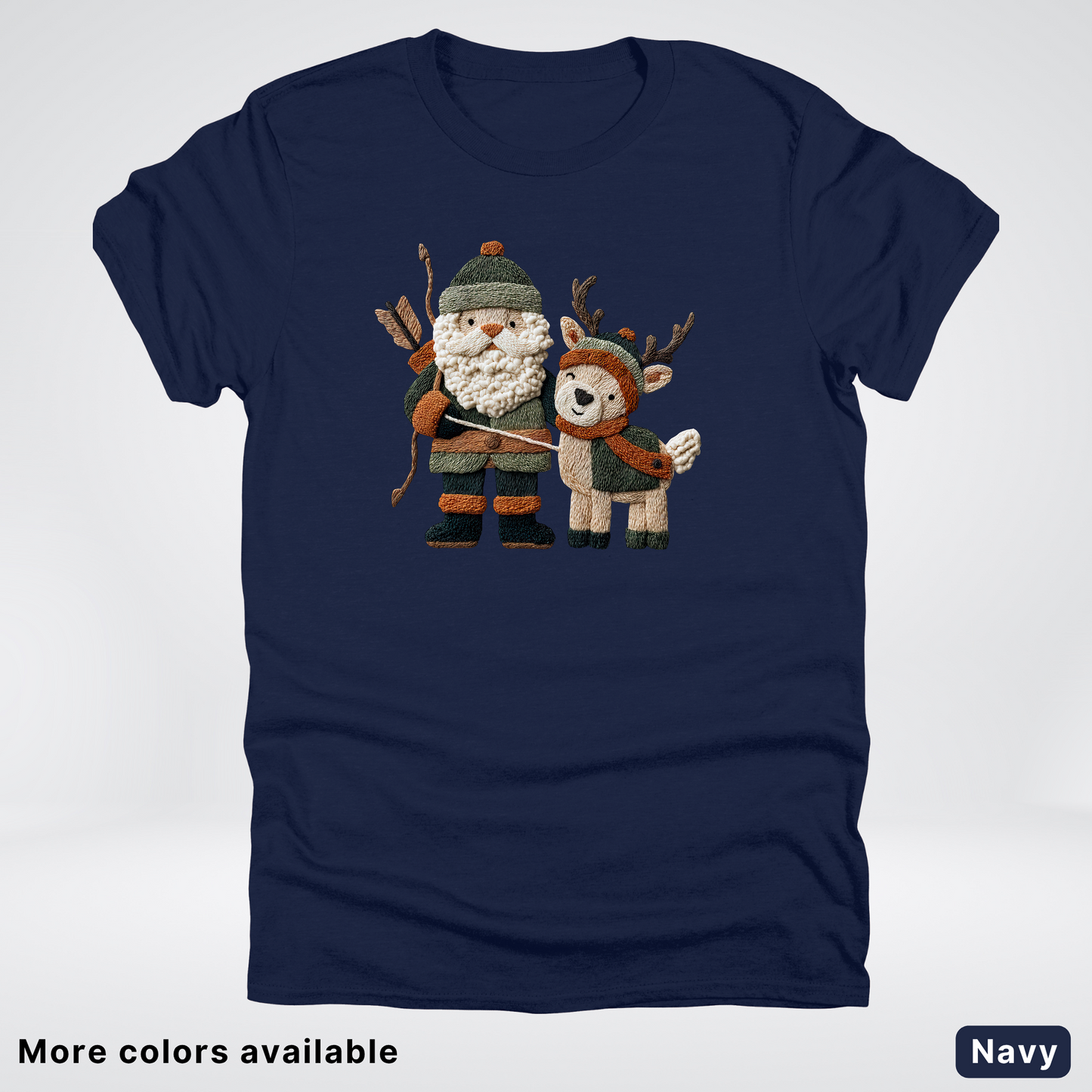 Hook Yard Faux Woodland Christmas Duo - T-Shirt