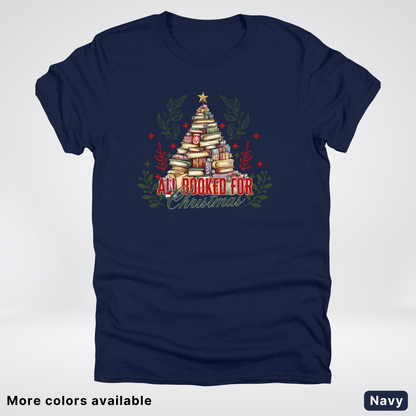 All Booked For Christmas - T-Shirt
