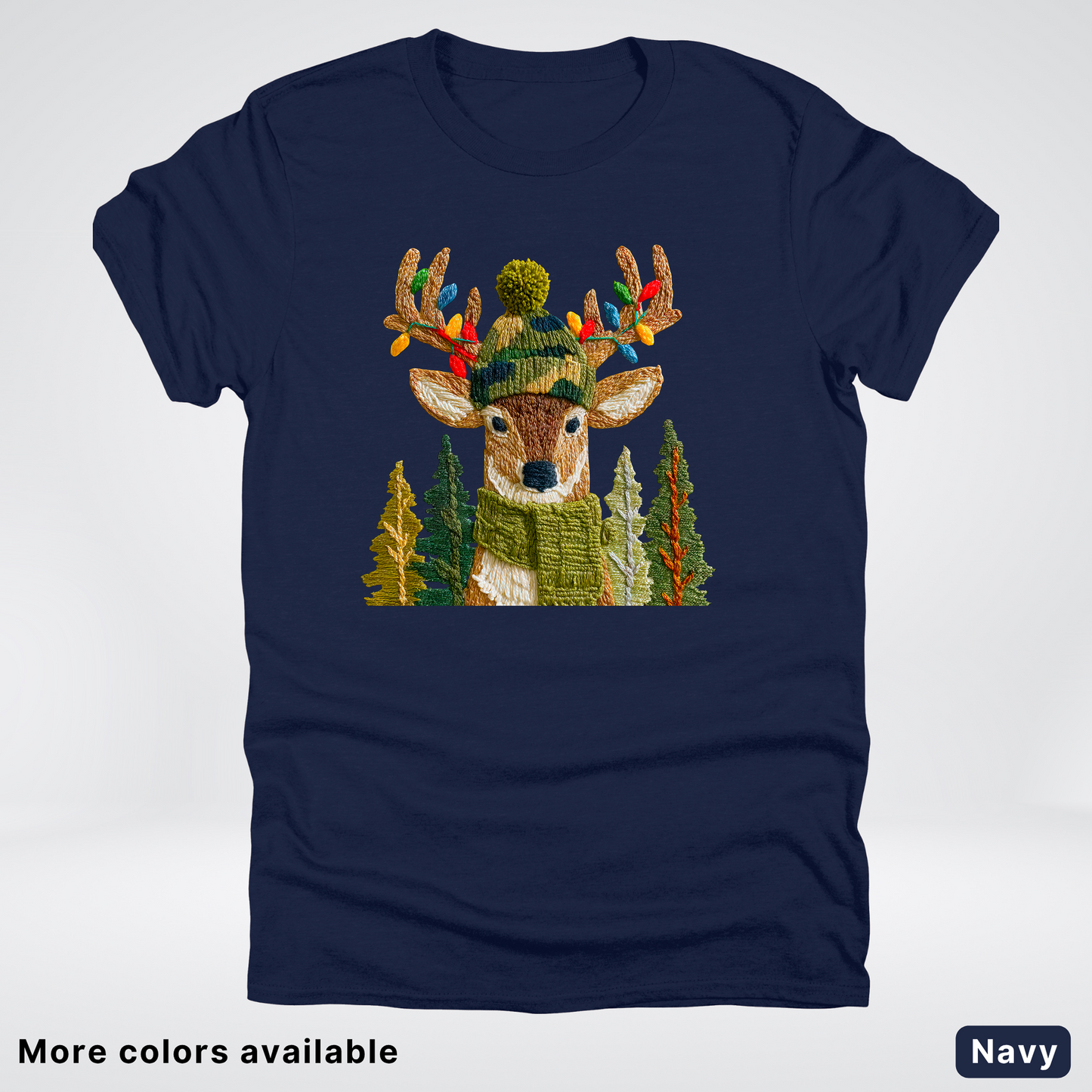 Ornament Antler Reindeer Hook Yard Faux - T-Shirt