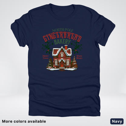 Vintage Gingerbread Bakery - T-Shirt