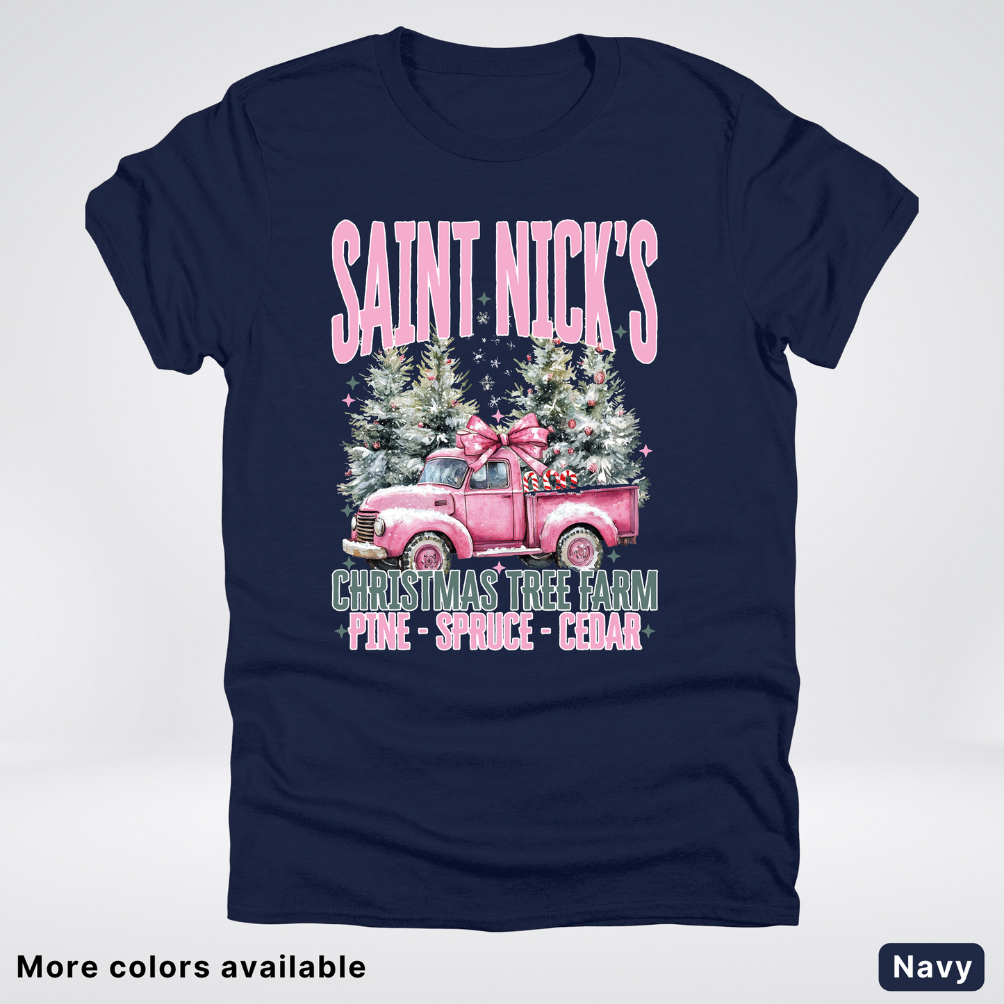 Saint Nick's Christmas Tree Farm - T-Shirt