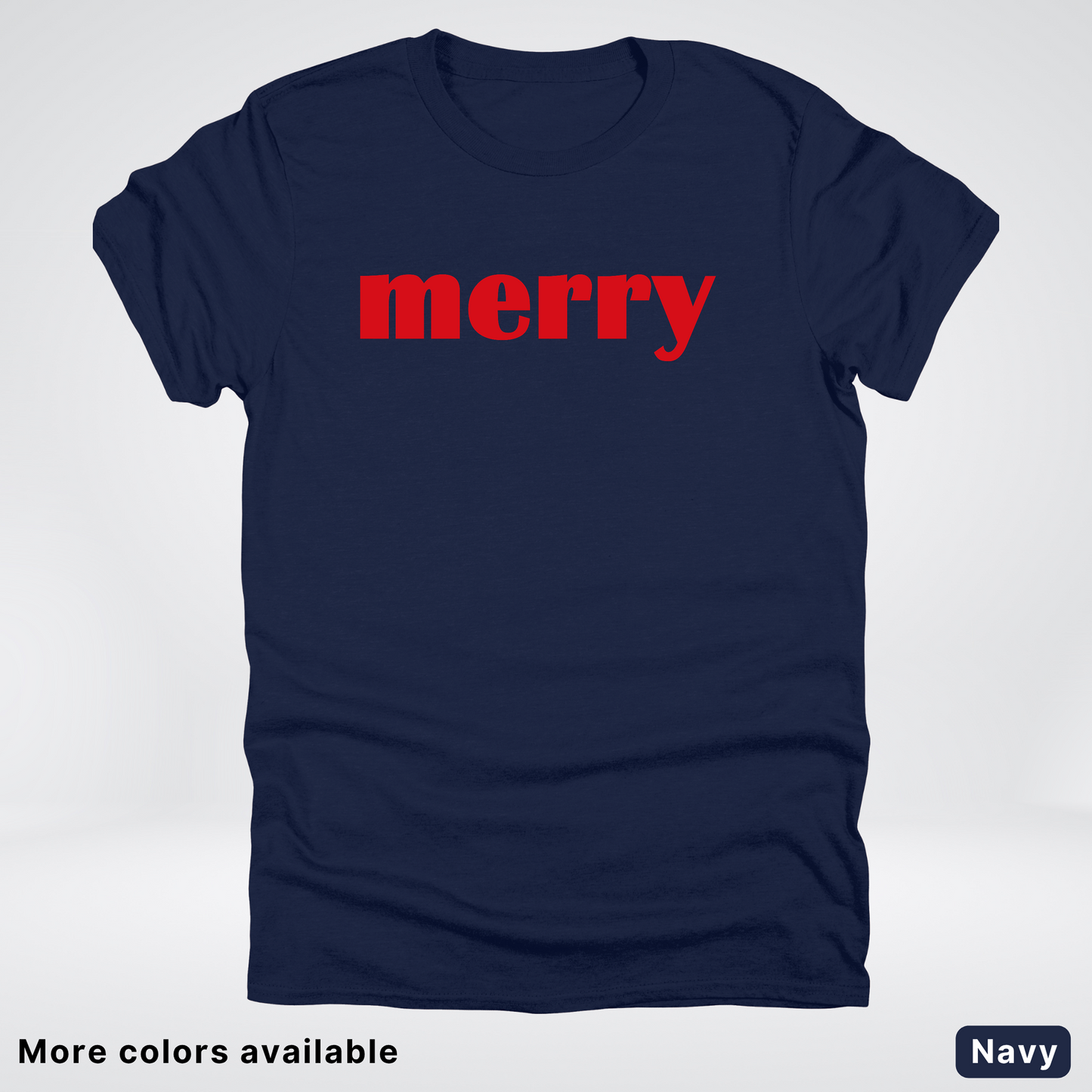 Merry - Red Design - T-Shirt