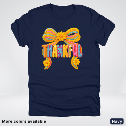 Thankful Crochet Style Fall - T-Shirt