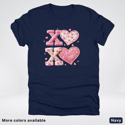 XOXO Hook Yard Faux - T-Shirt