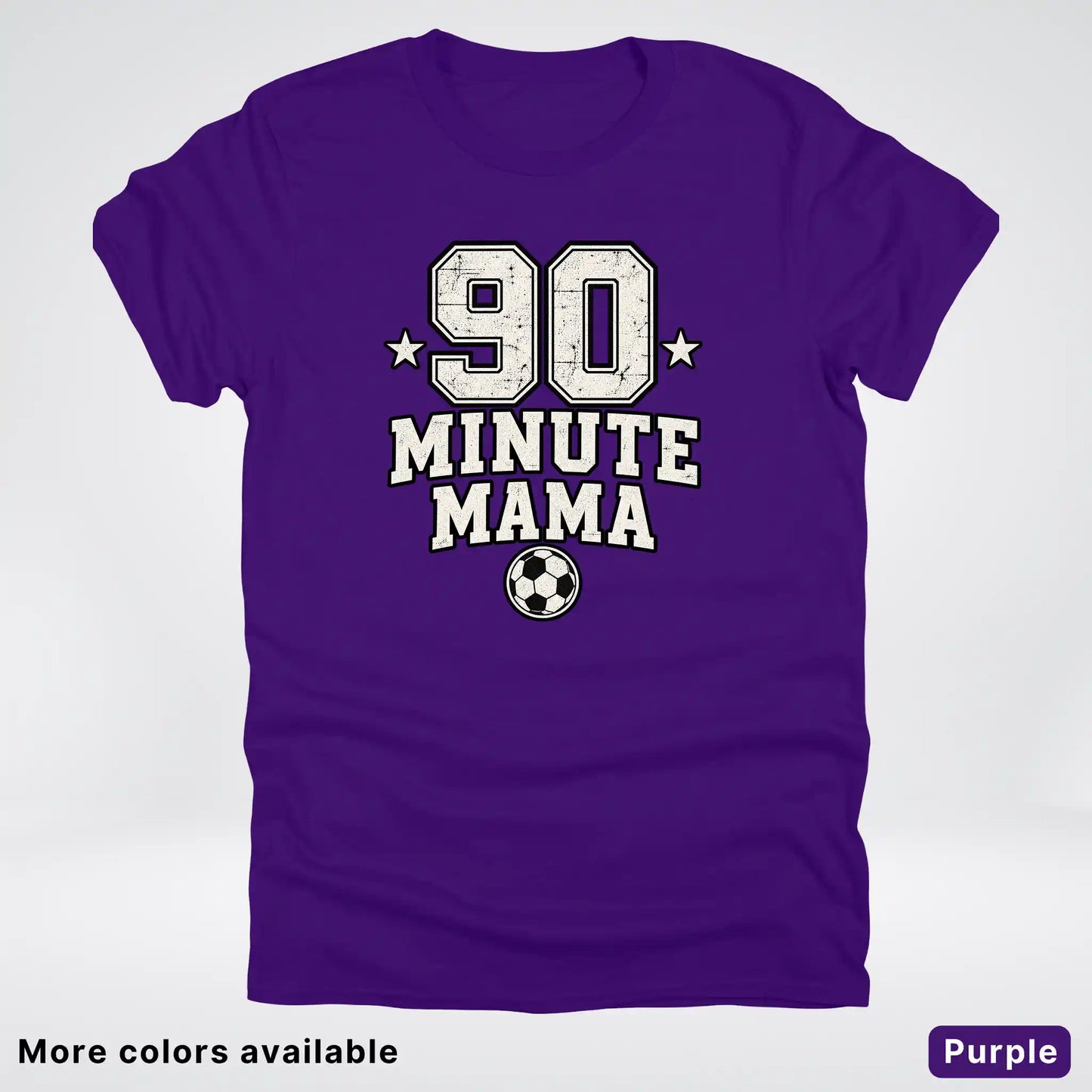 90 Minute Mama – Vintage Soccer Mom – T-Shirt