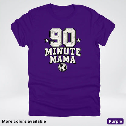 90 Minute Mama – Vintage Soccer Mom – T-Shirt