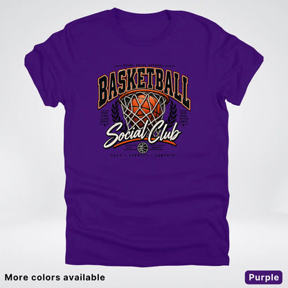 Basketball Social Club – Vintage Court T-Shirt