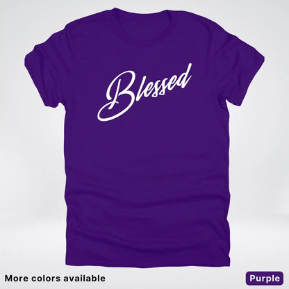 Blessed Script T-Shirt