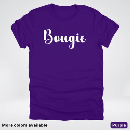 Bougie - White Design T-Shirt