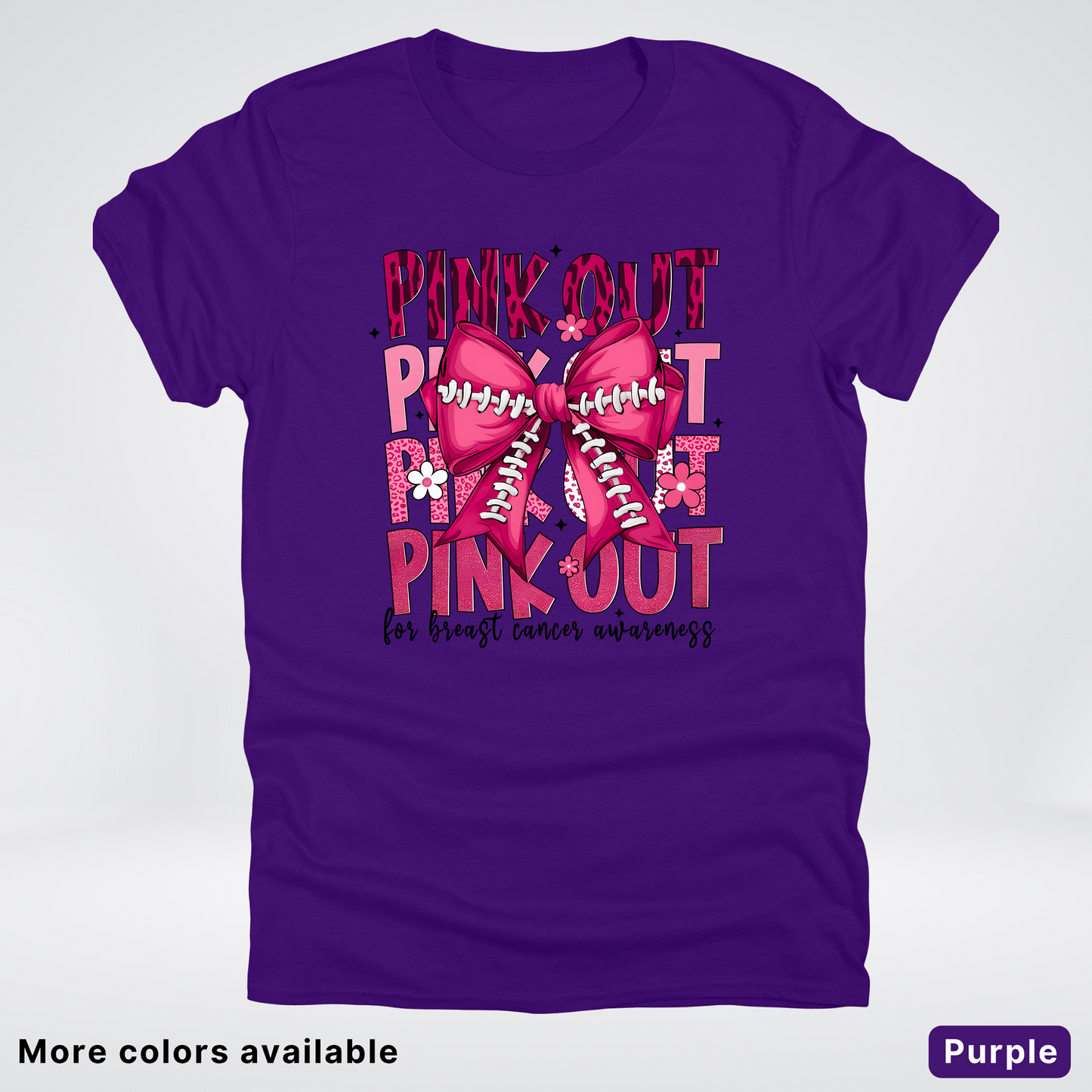 Coquette Football Laced Pink Out - T-Shirt