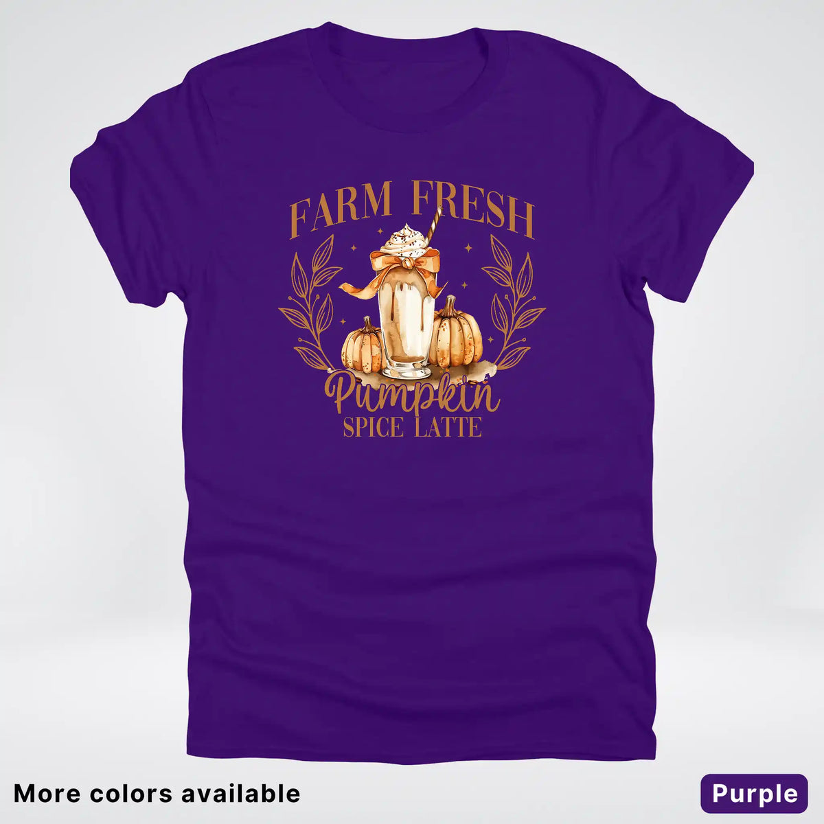 Farm Fresh Pumpkin Spice Latte T-Shirt