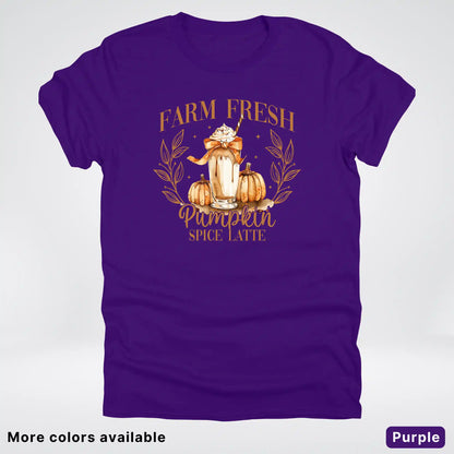 Farm Fresh Pumpkin Spice Latte T-Shirt