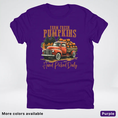 Farm Fresh Pumpkins Hand Picked Daily T-Shirt