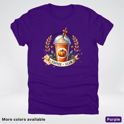 Pumpkin Spice Coffee Club 2 - T-Shirt