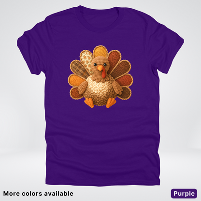 Turkey Crochet Thanksgiving Fall - T-Shirts