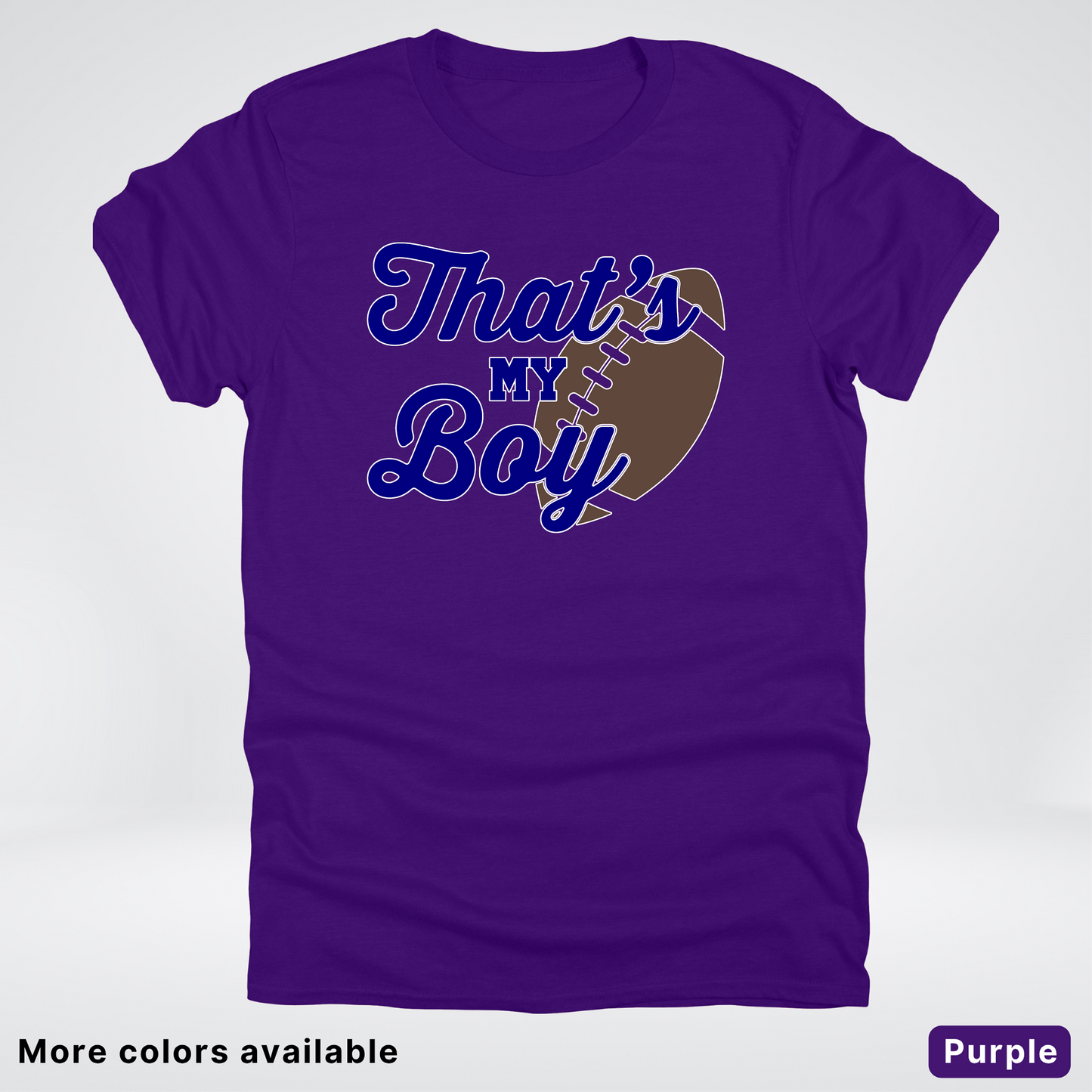 That's My Boy - Navy Design - Football - T-Shirt