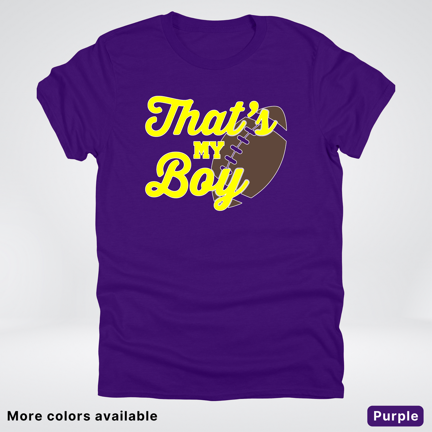 That's My Boy - Yellow Design - Football - T-Shirt