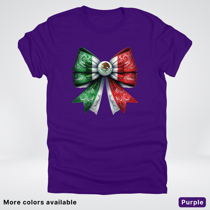 Mexico Coquette Independencia De Mexico Hispanic Heritage Month T-Shirt