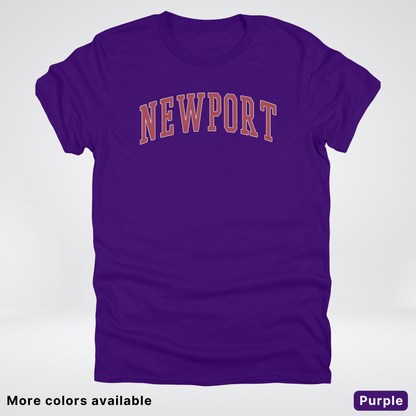 Newport Destination - Red Design - T-Shirt