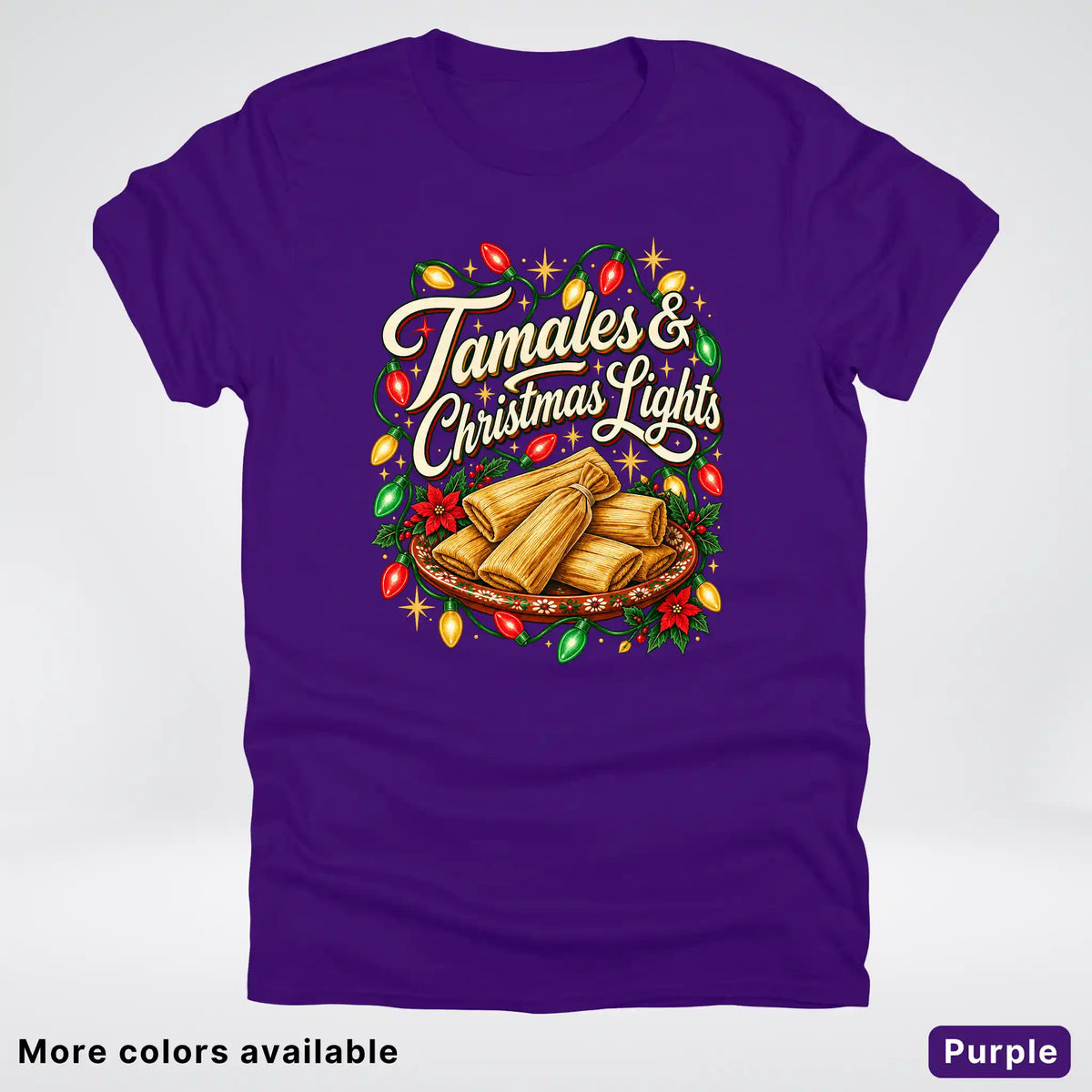 Tamales & Christmas Lights T-Shirt
