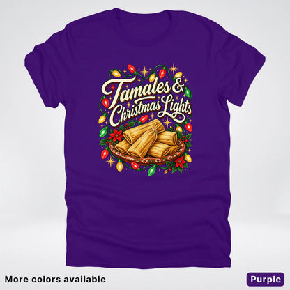 Tamales & Christmas Lights T-Shirt