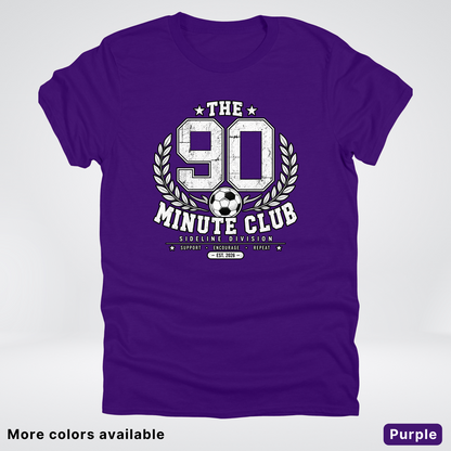 The 90 Minute Club Side Line Division – T-Shirt
