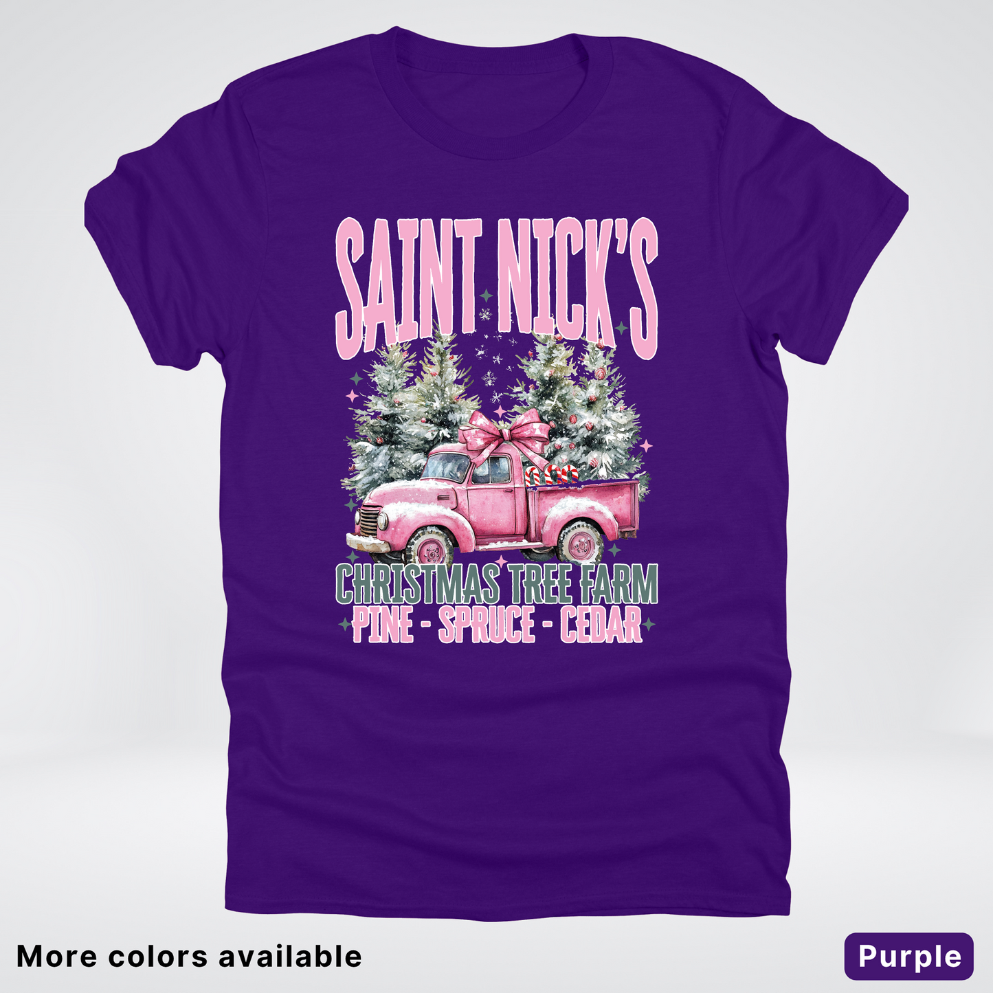 Saint Nick's Christmas Tree Farm - T-Shirt