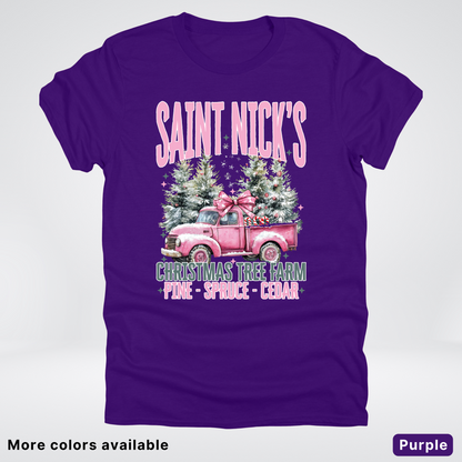 Saint Nick's Christmas Tree Farm - T-Shirt