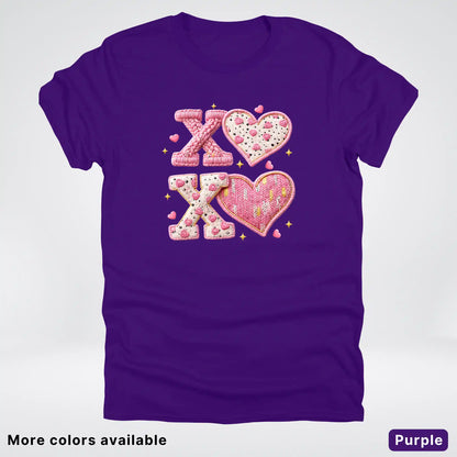 XOXO Hook Yard Faux - T-Shirt