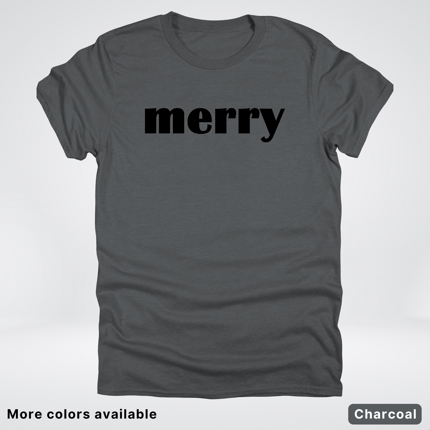 Merry - Black Design - T-Shirt