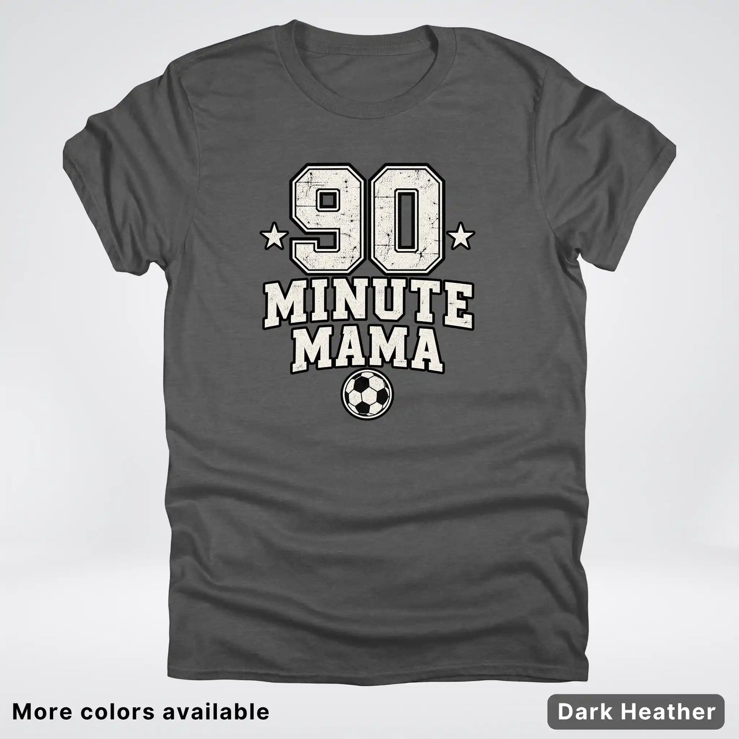 90 Minute Mama – Vintage Soccer Mom – T-Shirt