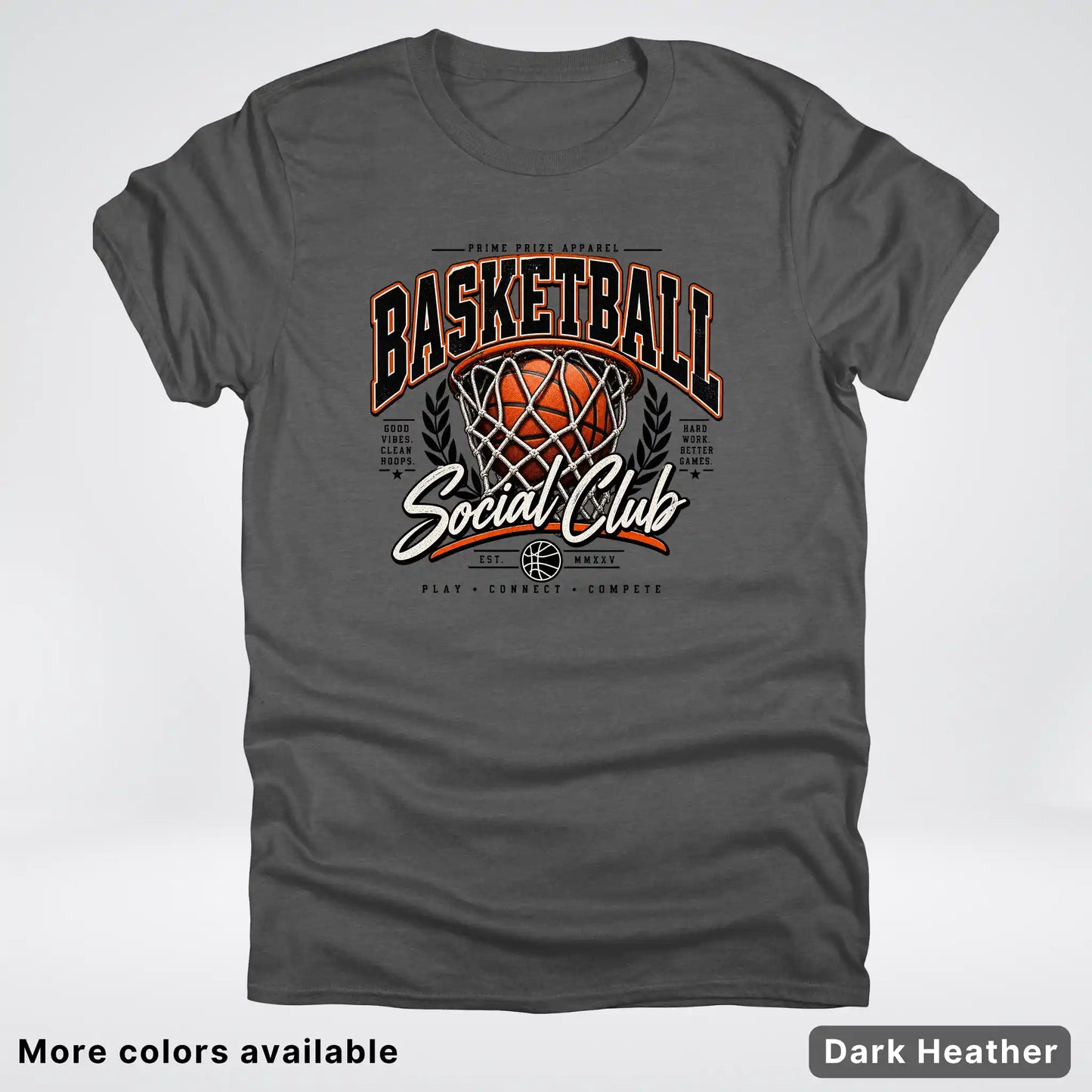 Basketball Social Club – Vintage Court T-Shirt