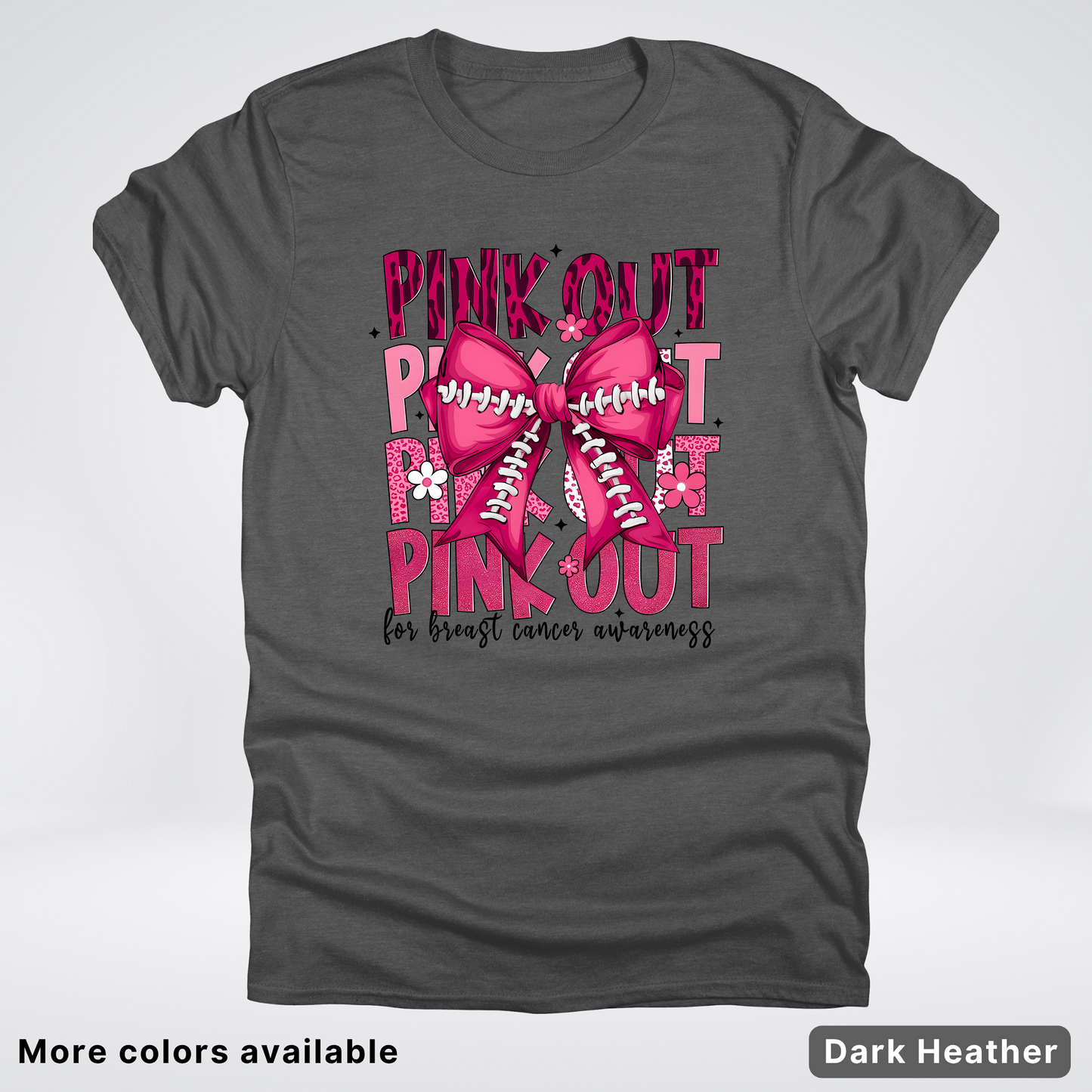 Coquette Football Laced Pink Out - T-Shirt