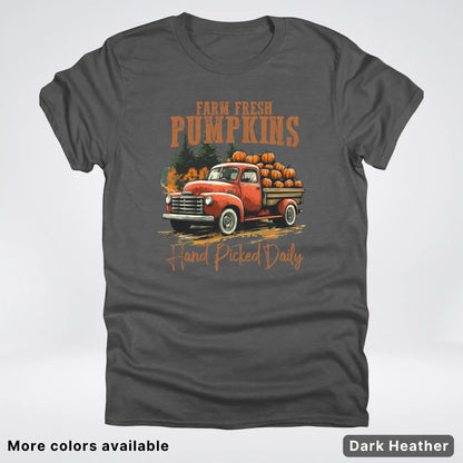 Farm Fresh Pumpkins Hand Picked Daily T-Shirt