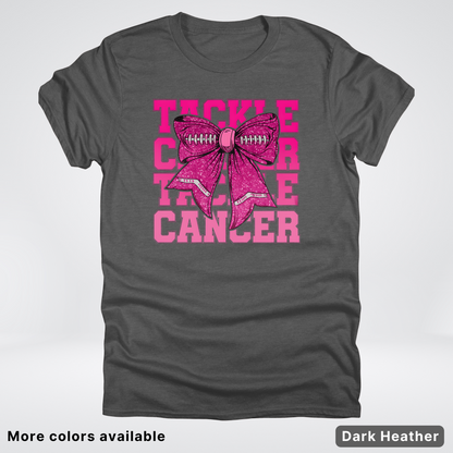 Football Coquette Tackle Awareness - T-Shirt