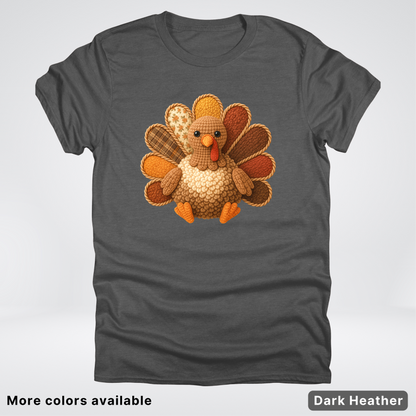 Turkey Crochet Thanksgiving Fall - T-Shirts