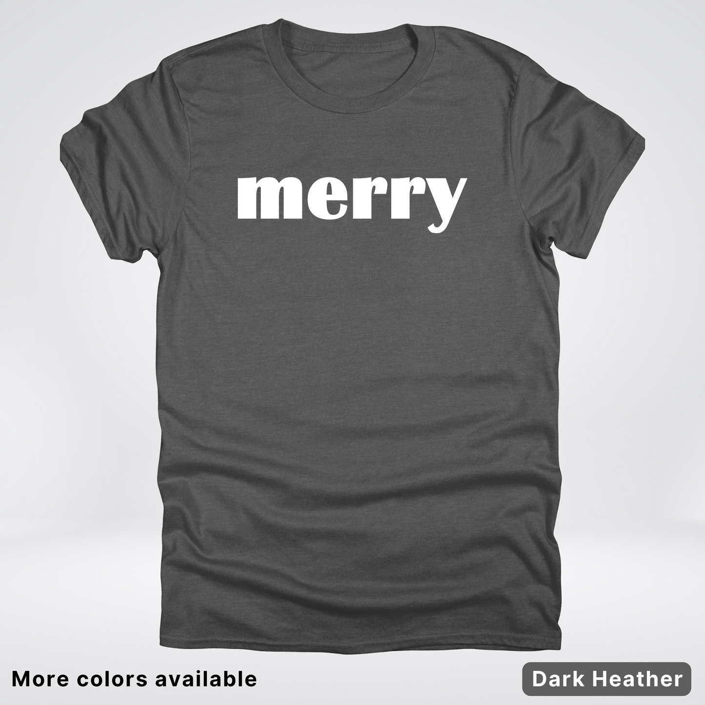 Merry - White Design - T-Shirt