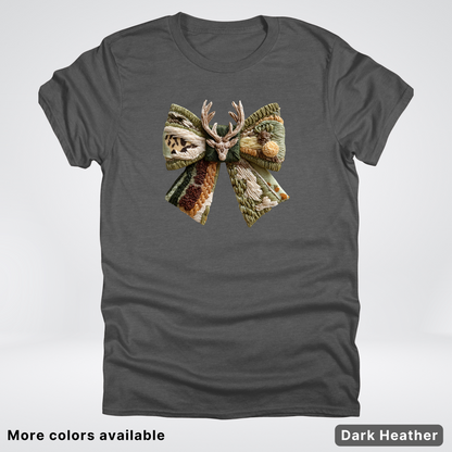 Hook Yard Faux Rustic Antler Bow - T-Shirt