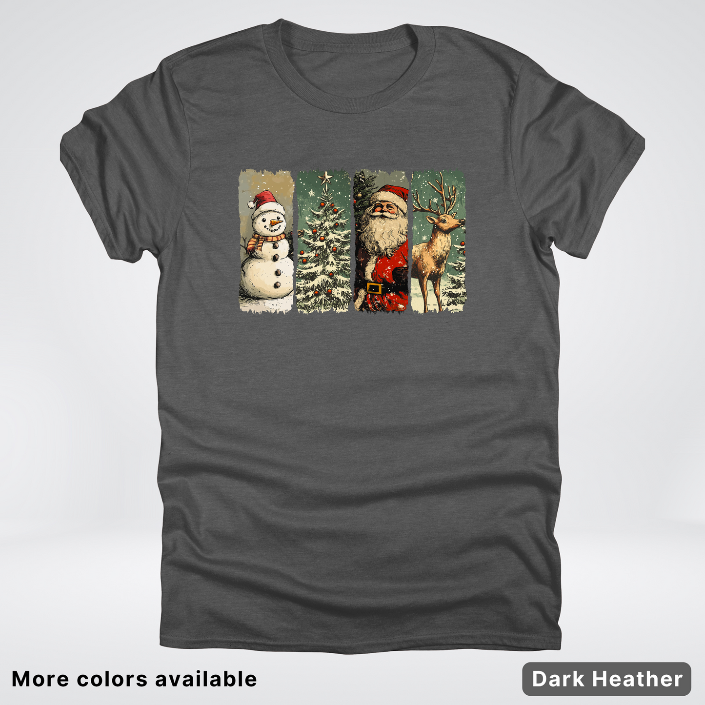 Classic Christmas Strip Art - T-Shirt